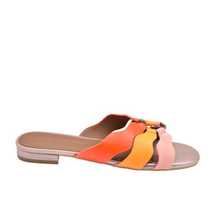 KURT GEIGER Wavy Strap Slide Sandal